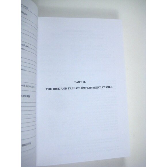 Employment Law Selected Federal State Statutes 2018 Edition Schwab Lester - Picture 6 of 7